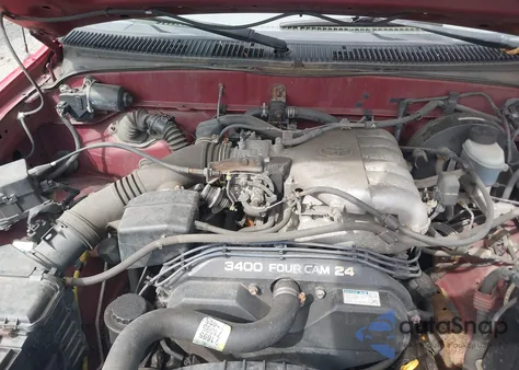 2001 Toyota Tacoma Base V6 from USA, damaged, VIN 5TEWN72N71Z860363